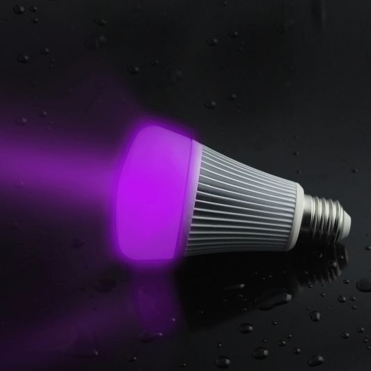 WLAN LED Lampe RGBW 9W E27 Fassung 3er-Vorteilsset