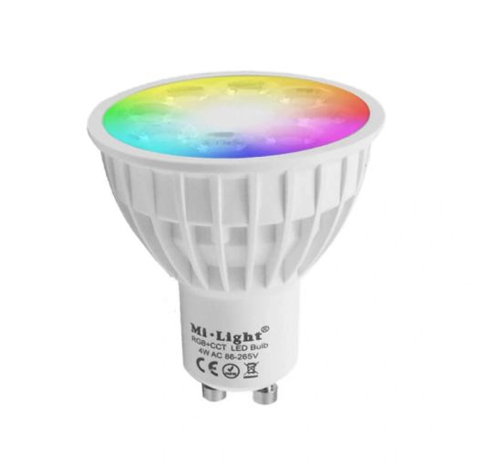WLAN LED StrahlerRGBWW 4W GU10 Fassung