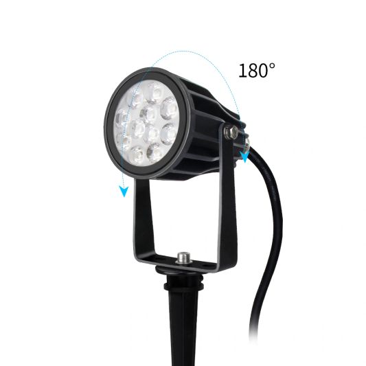 WLAN LED Gartenstrahler mit RGBWW Farben 6 Watt