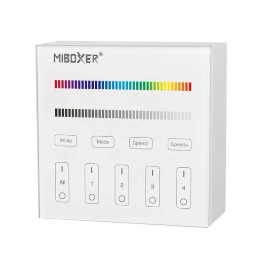 Wireless Milight Touch Wall Panel & WLAN Steuerung für RGB -LED -Streifen - Komplettes Set