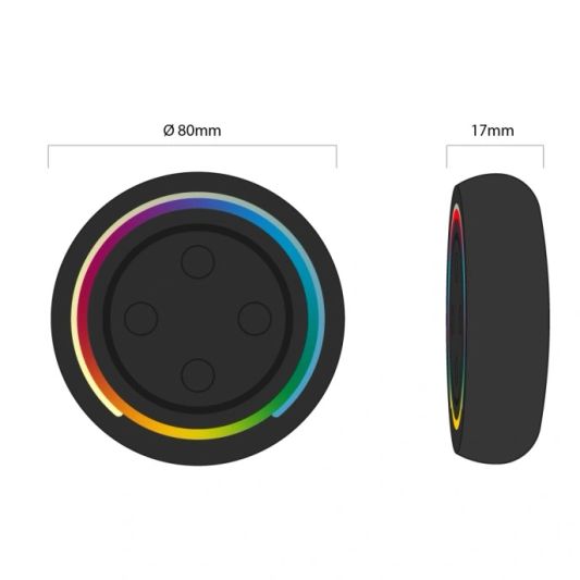 Wireless Touch Wall Dimmer & WLAN Steuerung für RGBWW -LED -Streifen - komplette Set