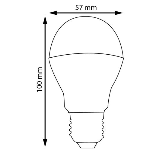 WLAN LED Lampe RGBW 6W E27 Fassung 3er-Vorteilsset
