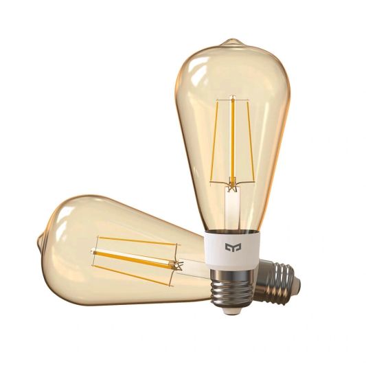 Yeelight Filament LED Lampe ST64 – Amberfarben – E27 Fassung – Warmweiß
