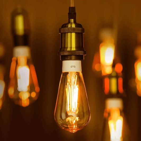 Yeelight Filament LED Lampe ST64 – Amberfarben – E27 Fassung – Warmweiß