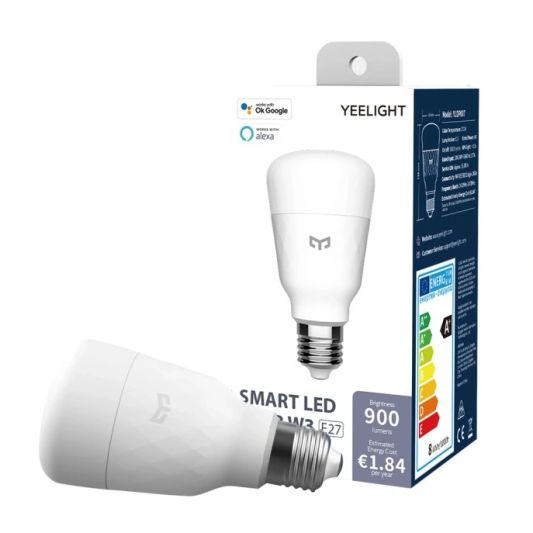 Yeelight Smarte LED Lampe – E27 Fassung – Warmweiß 2700 Kelvin