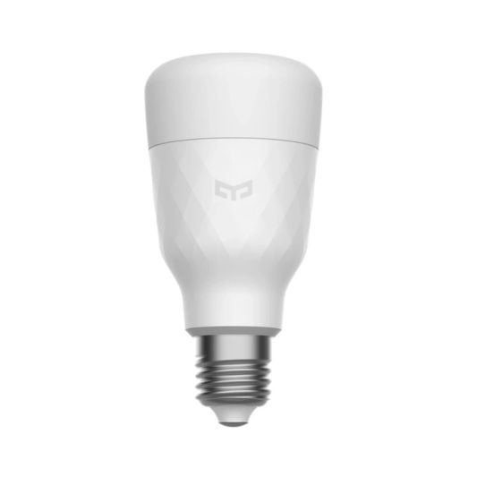 Yeelight Smarte LED Lampe mit E27 Fassung – Google Seamless – Warmweißes Licht