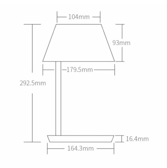 Yeelight Smarte Nachtlampe 20W – Dual White – Mit Dockingstation
