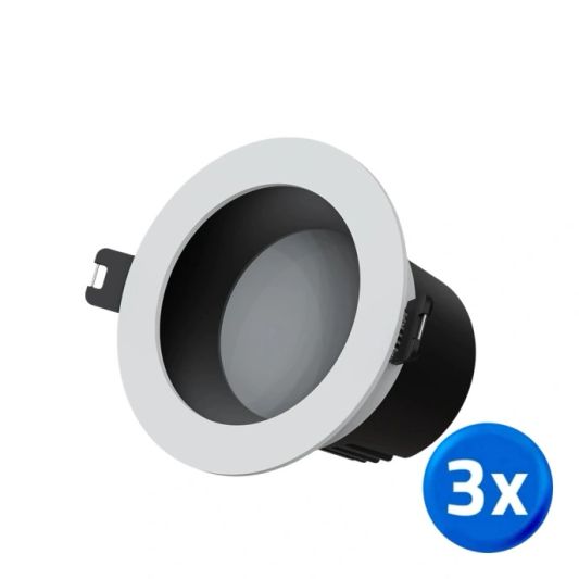 Yeelight Smarter LED Mesh Spotlight – Dual White – 8 Watt- Vorteilsset mit 3 Stück