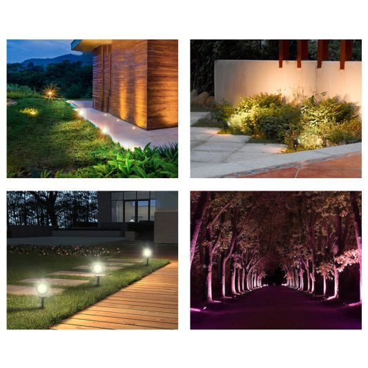 Zigbee 3.0 LED Gartenstrahler Pro mit RGBWW Farben 7 watt