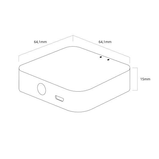 Zigbee Hub für intelligente Geräte - Funktioniert mit der Smart Life App