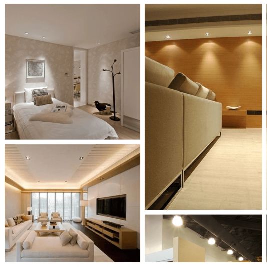 Zigbee LED downlight RGBWW Einbaustrahler - 12 Watt - Alternative für Hue Strahler