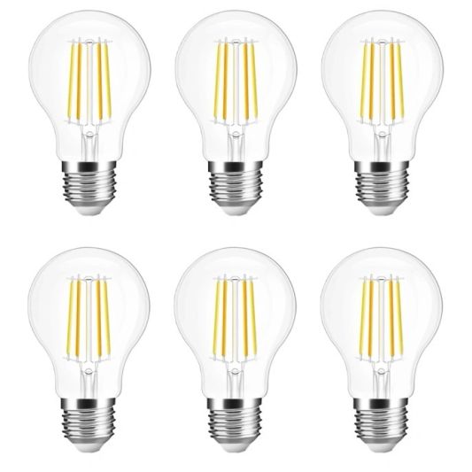 Zigbee LED Filament Lampe Dual White 7W E27 Fassung - Vorteilsset von 6