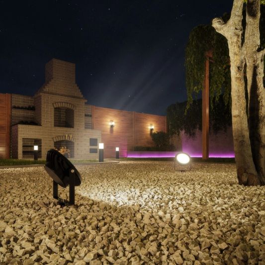 Zigbee Außenstrahler 15W - Alle Farben und Weißtöne