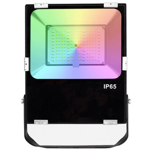 Zigbee RGBWW LED Scheinwerfer/ Baulampe 60 Watt IP65 - Hue erweiterbar