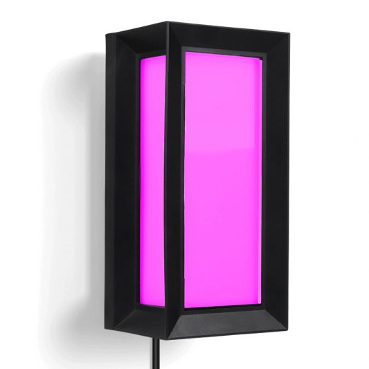 Zigbee Außenwandleuchte 9W - Alle Farben und Weißtöne - Gerade