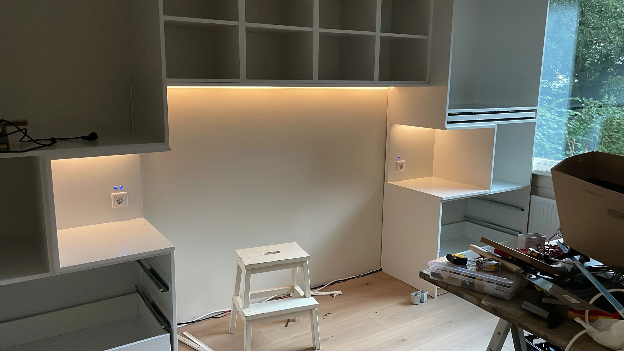 1 Meter LED Streifen Warmweiß - 120 Led's