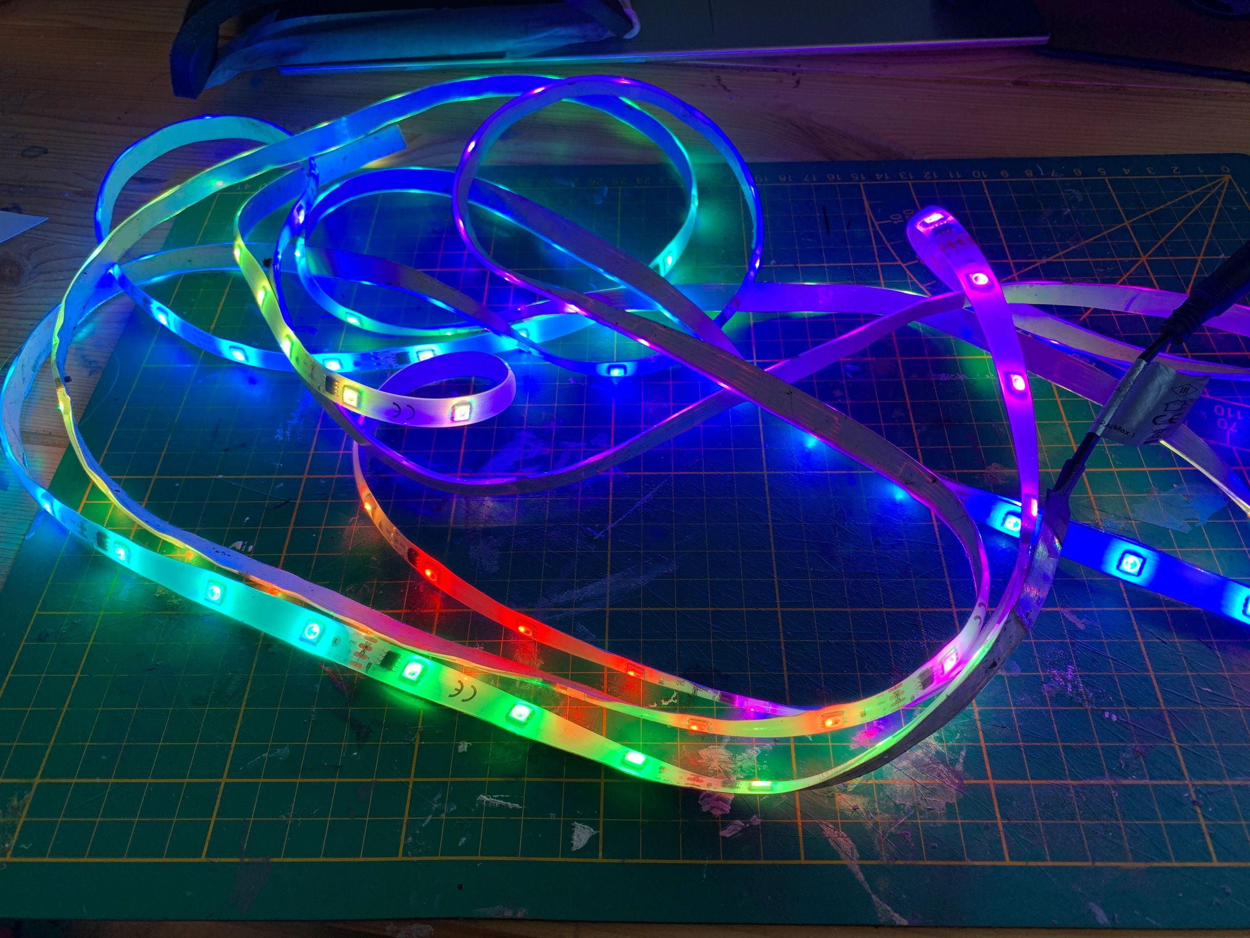 Led Streifen Akku/Batterie 12V mit Auflader