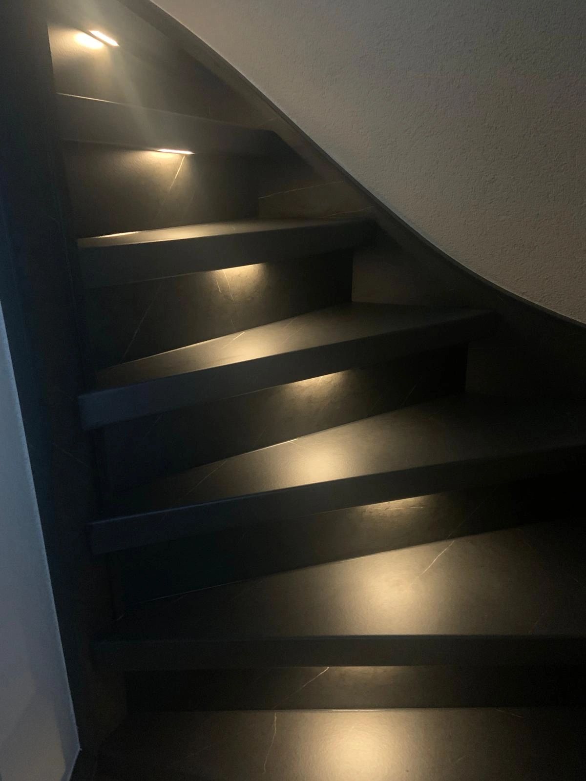 Treppenlichtsensor Set schwarz