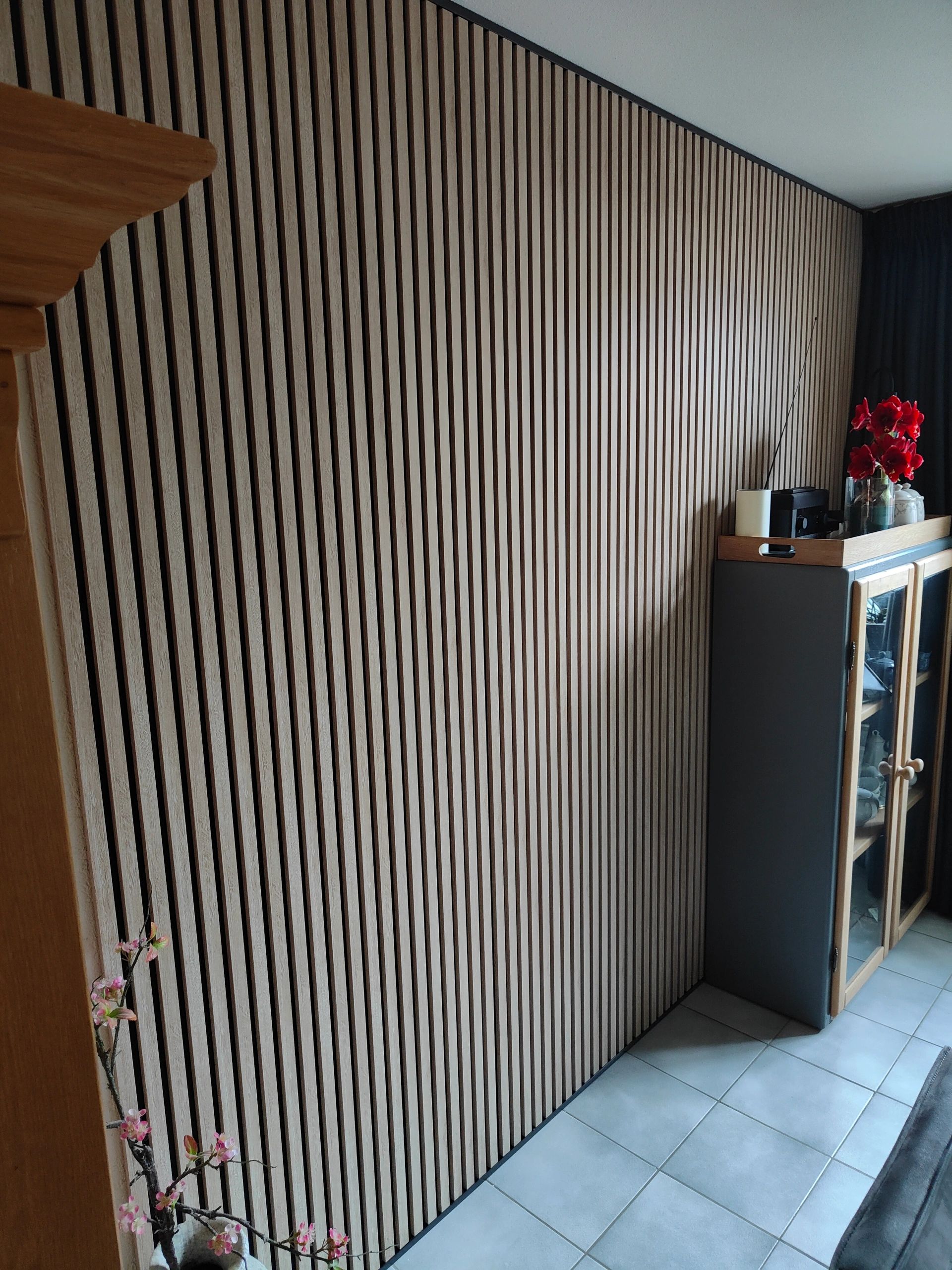 Aluminium LED Streifen Profil schwarz Aufbau 3M - 15 mm hoch - komplett mit AbschlusskAppe