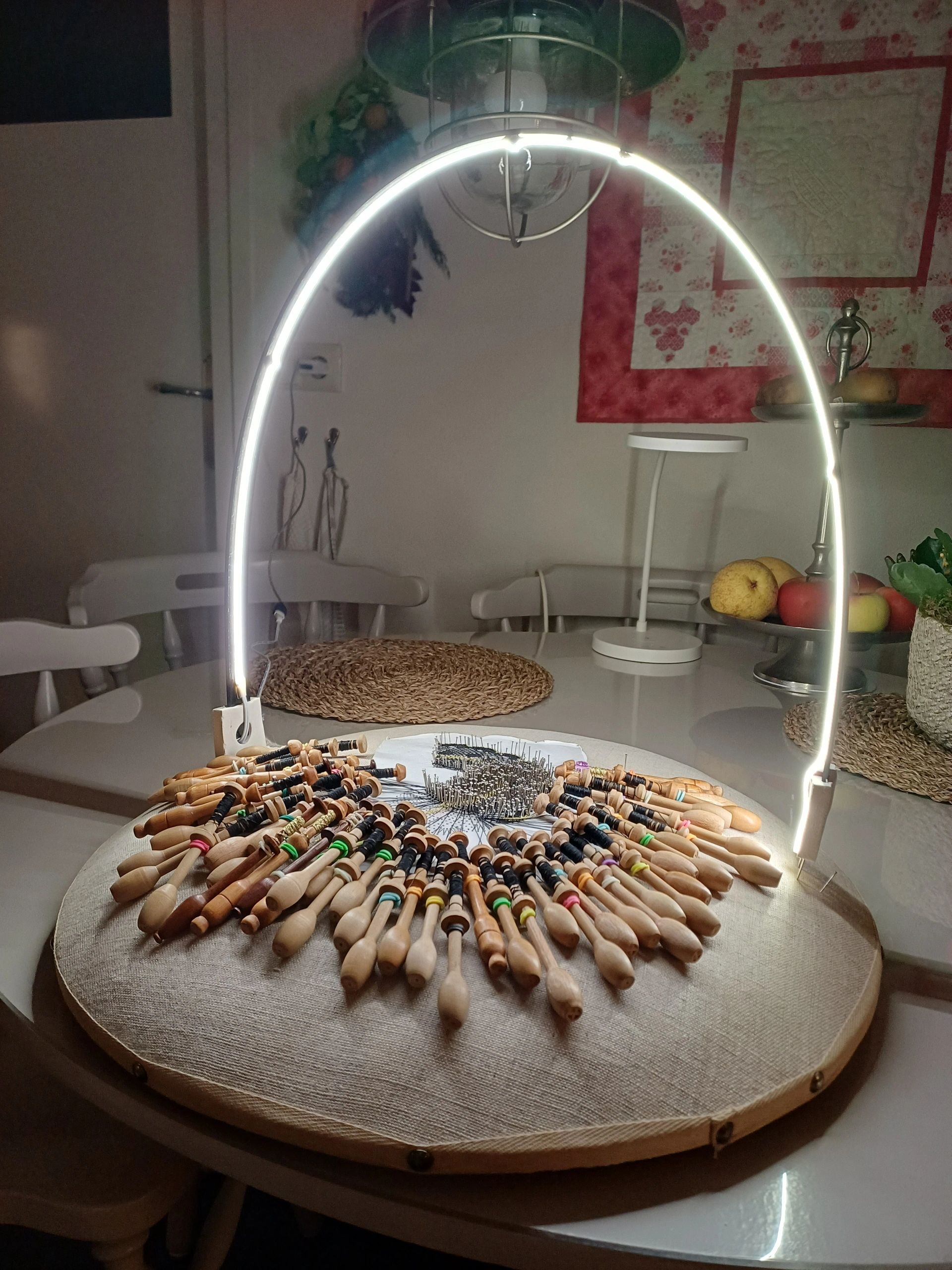 USB LED Streifen hellweiß komplettes Set