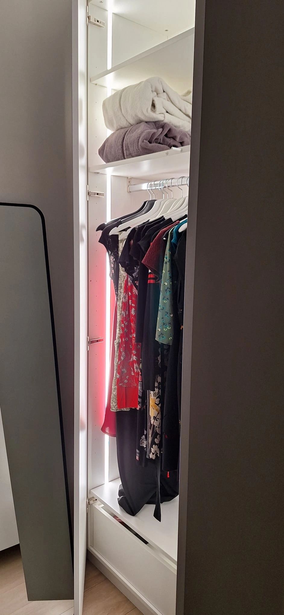 LED-Streifen COB Hellweiß - 9 Meter - Loser Streifen mit 600 LEDs p/m