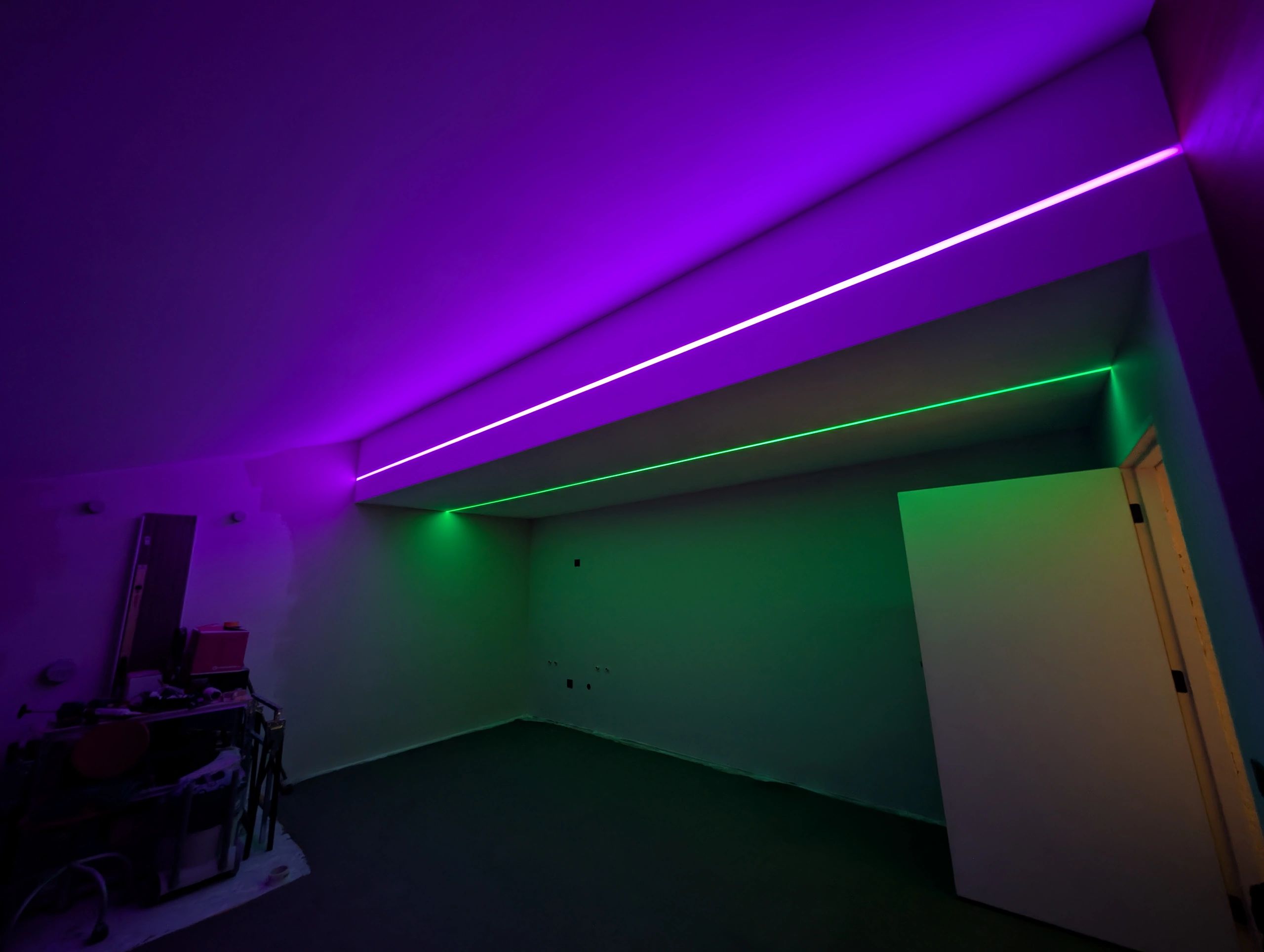 LEDstrip 7 Meter RGBWW Prime 840 COB LEDs p/m - Loser Streifen