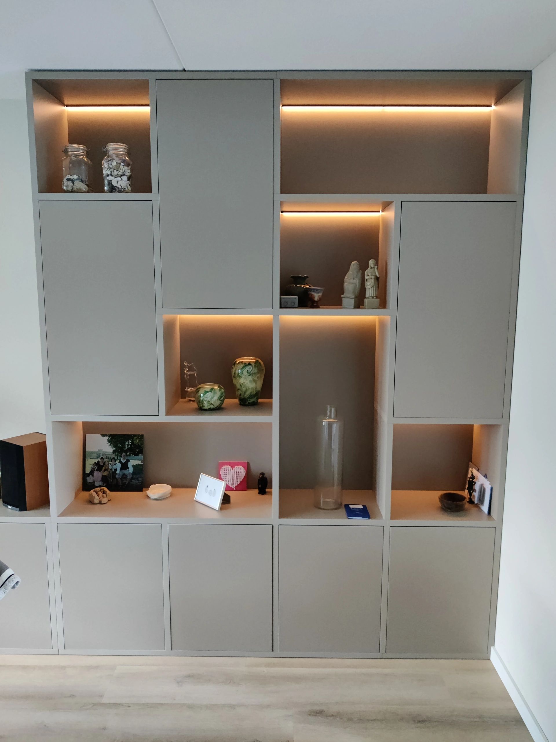 3 Meter warmweißer LED-Streifen COB mit 600 LEDs p/m - Komplettset