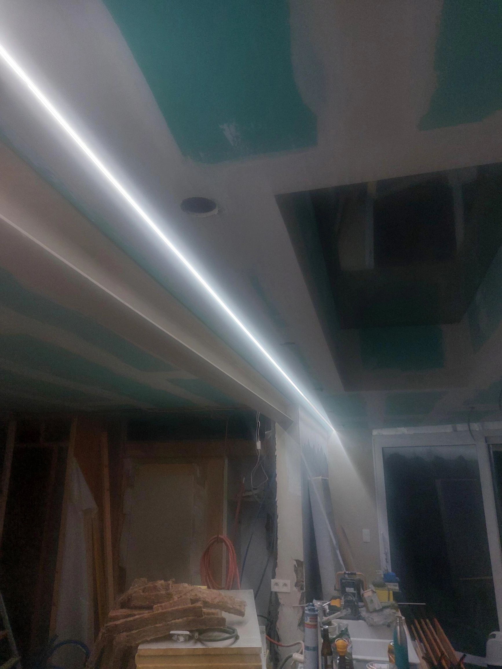 LEDstrip 1 Meter RGBWW Prime 840 COB LEDs p/m - Loser Streifen