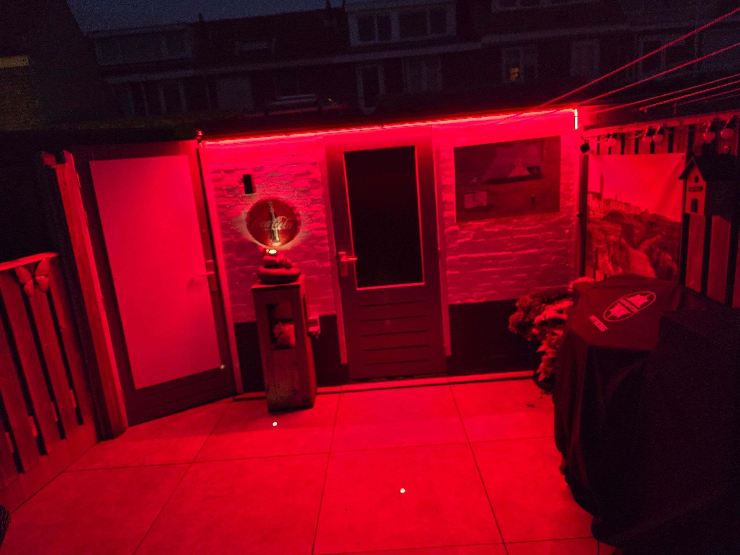 4 Meter RGBW LED Streifen komplettes Set - Pro 96 Led's pro Meter - Multicolor mit Warmweiß