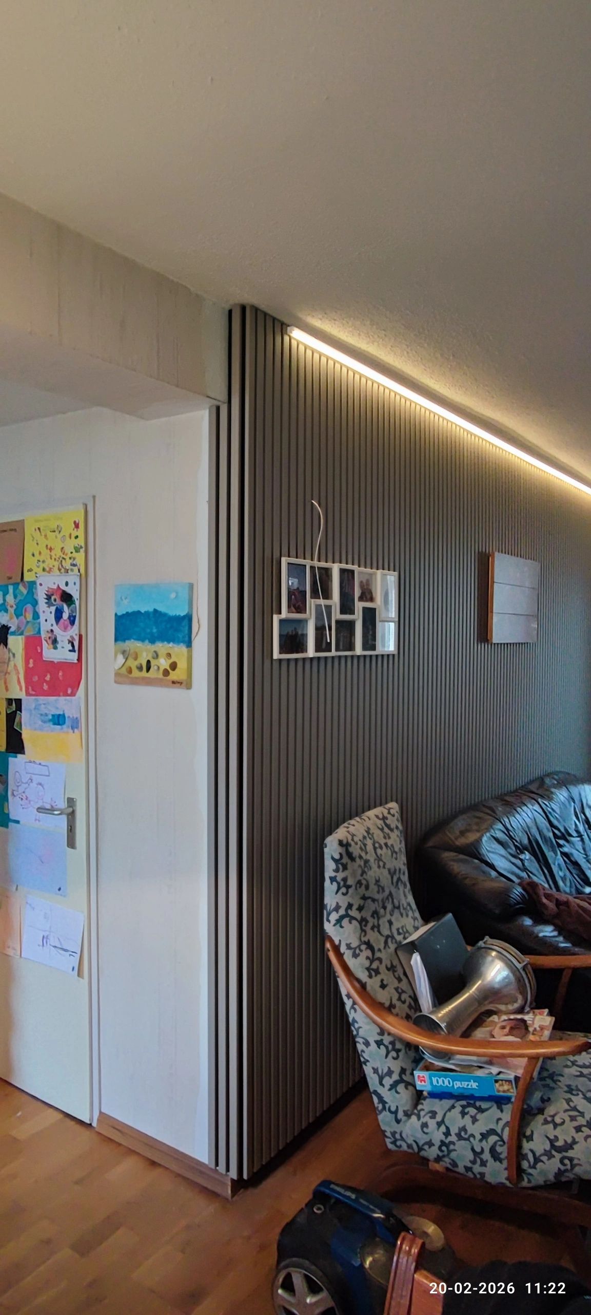 Led Streifen Profil Ecke Slim line - komplett mit Abschlusskappe 4 Meter