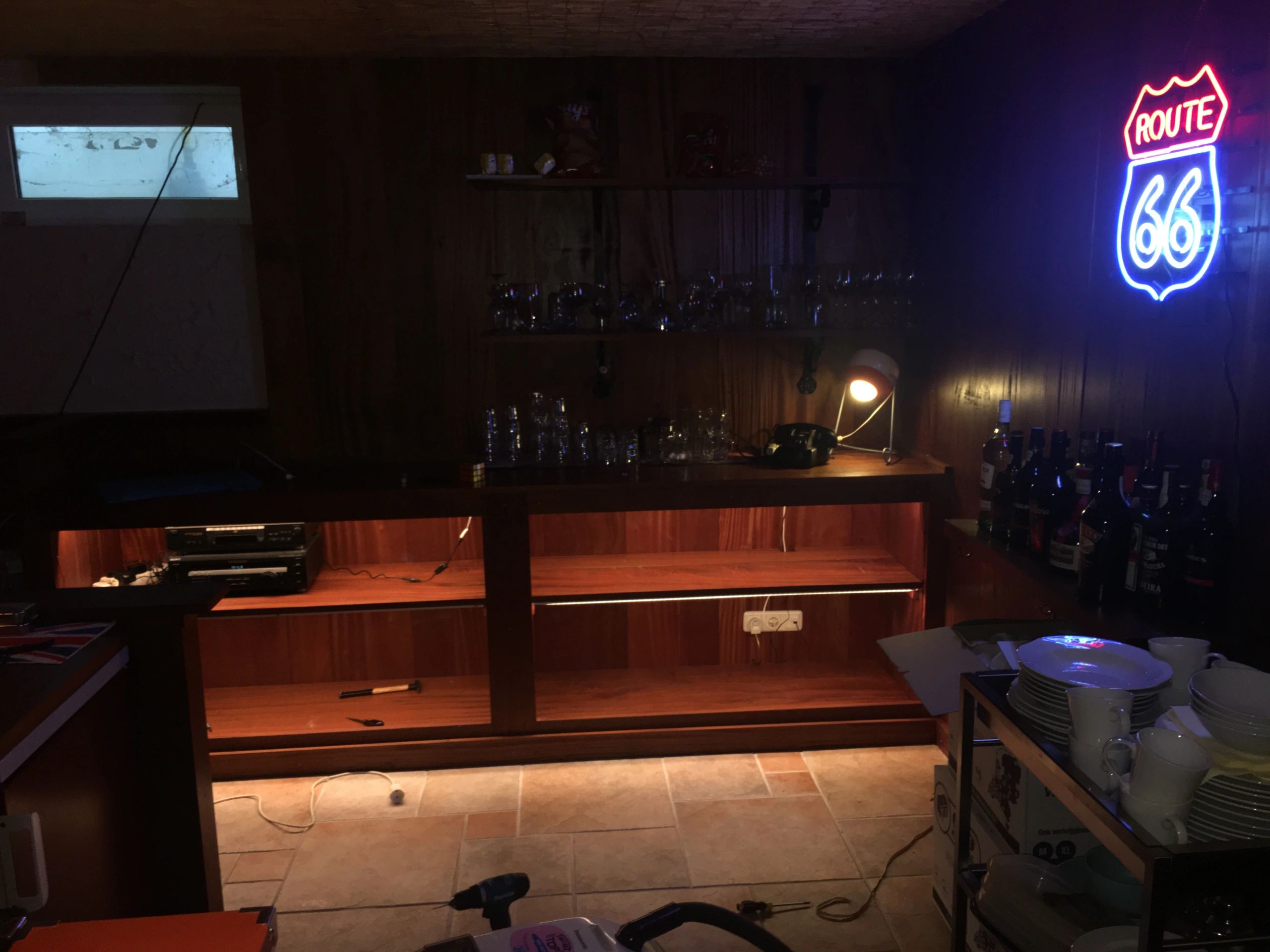 Touch Modul Wandbedienung kabellos weiß auf Batterie Milight lose