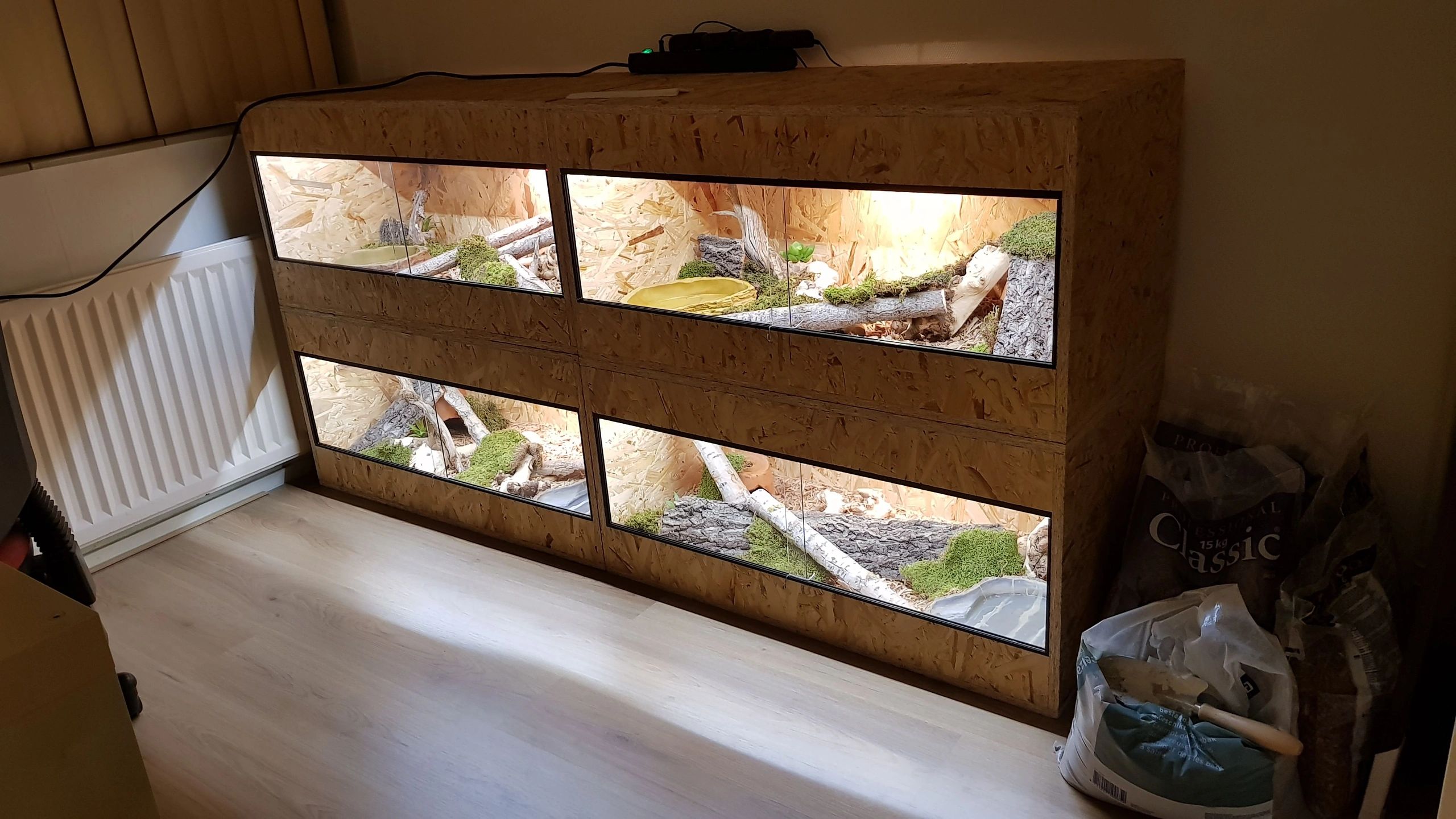 20 Meter Dual White LED Streifen komplettes Set - Basic 1200 Led's