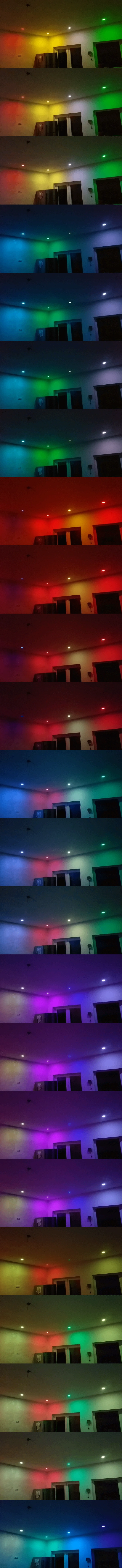 Milight RGBWW LED Einbaustrahler downlight 6 Watt