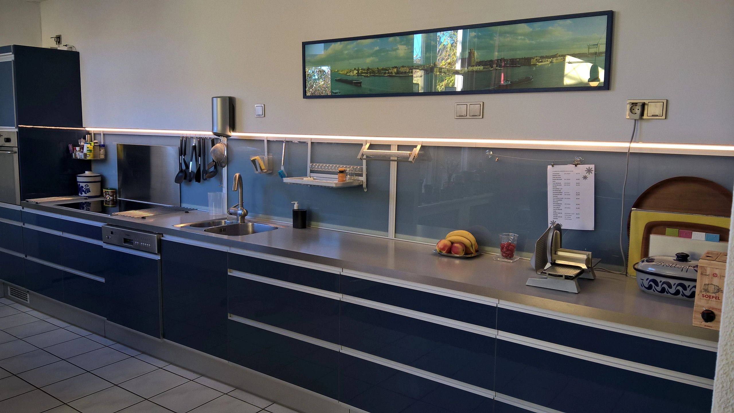 LED Streifen EckprofilSlim line - komplett inklusiv Abschlusskappe 1 Meter