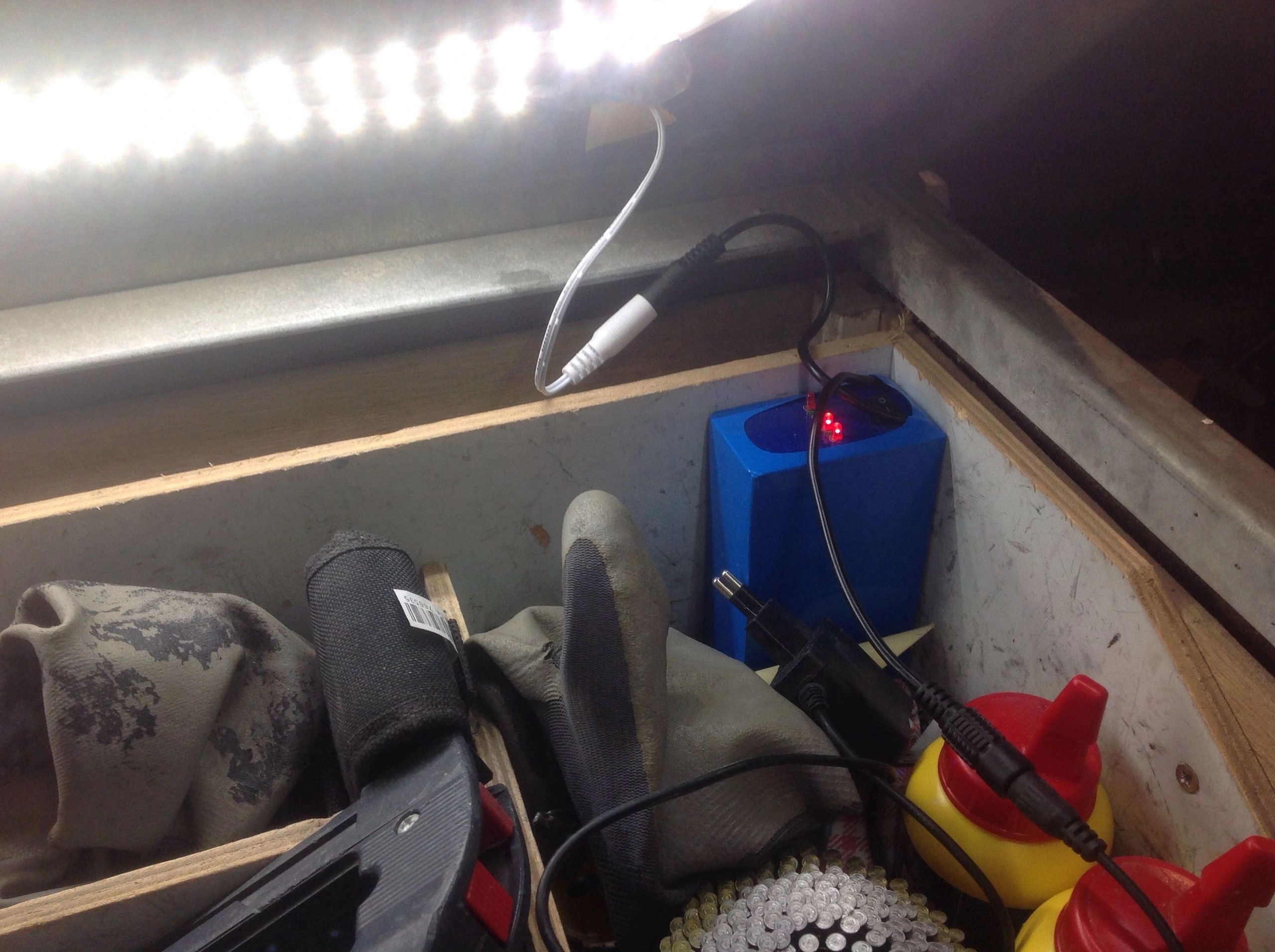 1 Meter LED Streifen Neutralweiß - 60 Led's