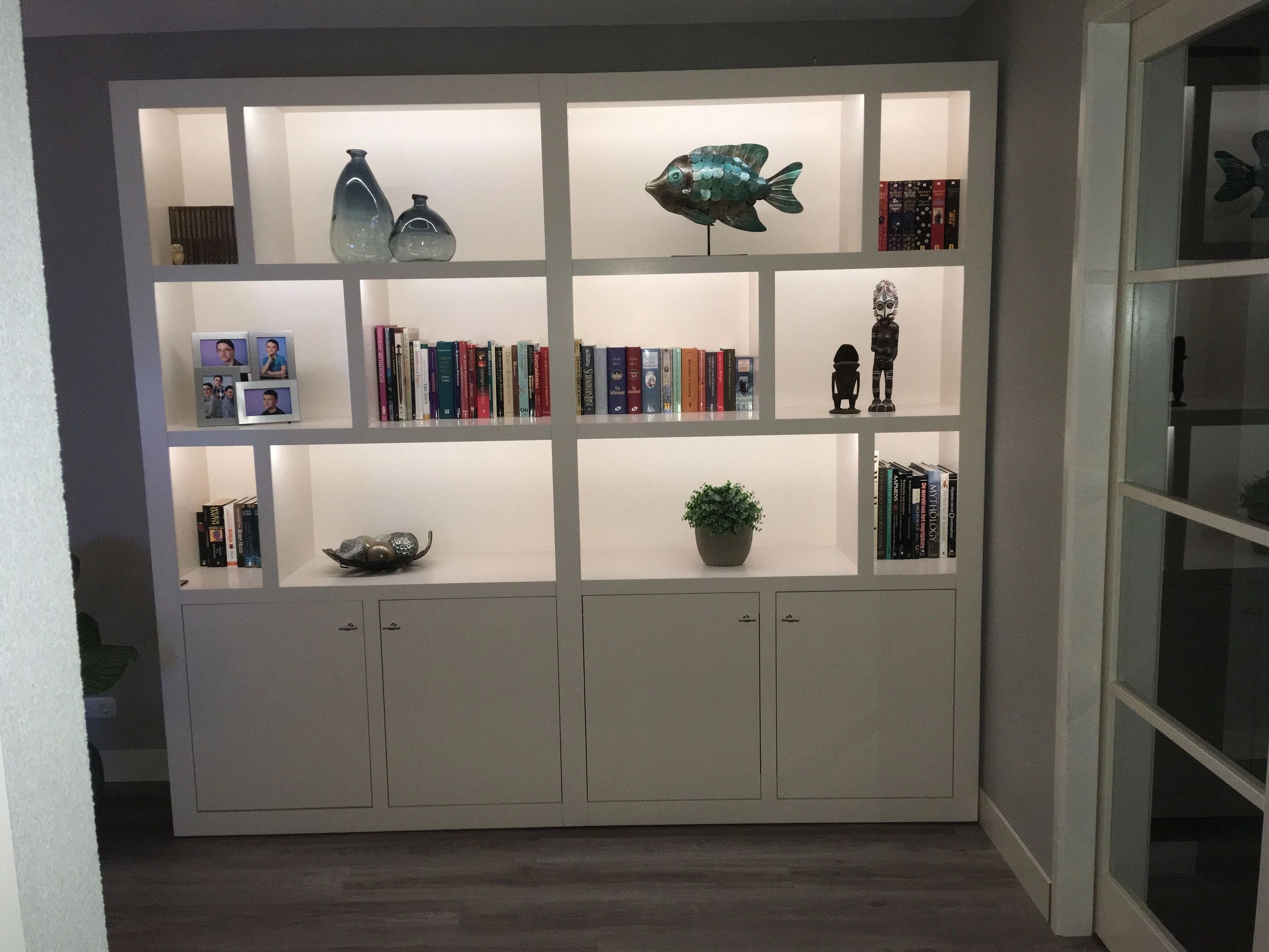 LED Streifen EckprofilSlim line - komplett inklusiv Abschlusskappe 1 Meter