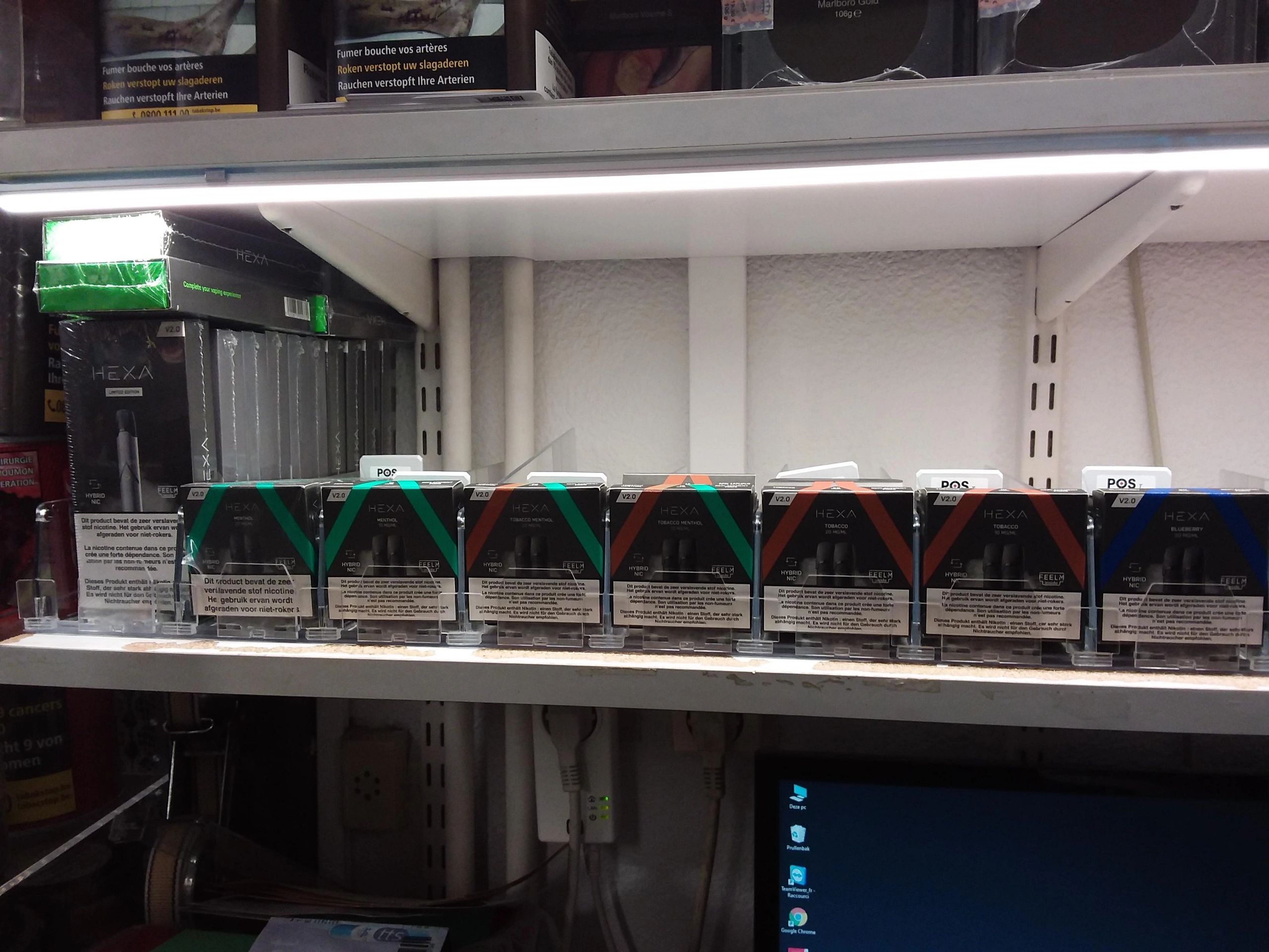 2 Meter - 240 LED Streifen Neutralweiß | Komplettset | Premium 120 LEDs p/m