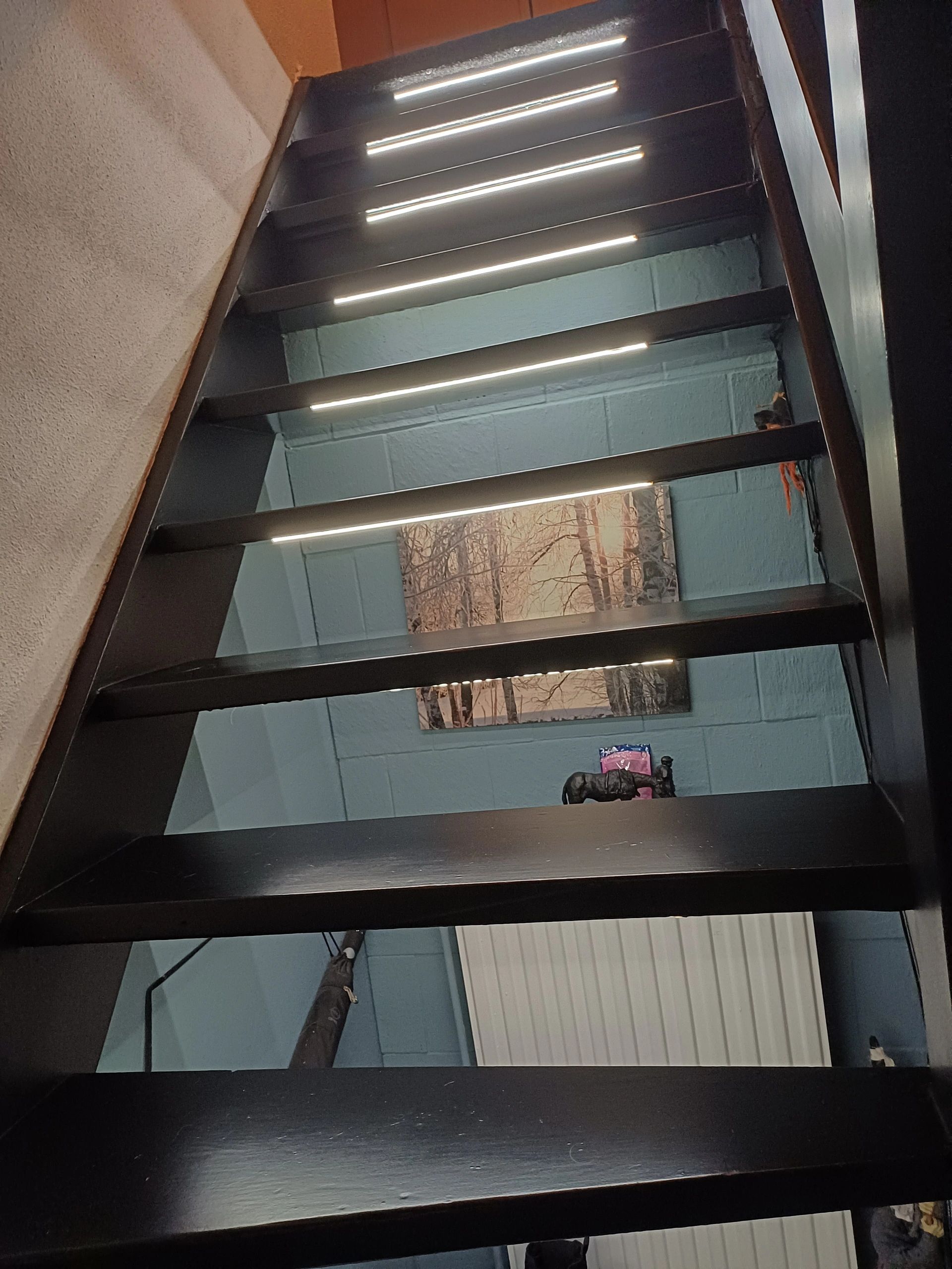 Treppenlichtsensor Set schwarz