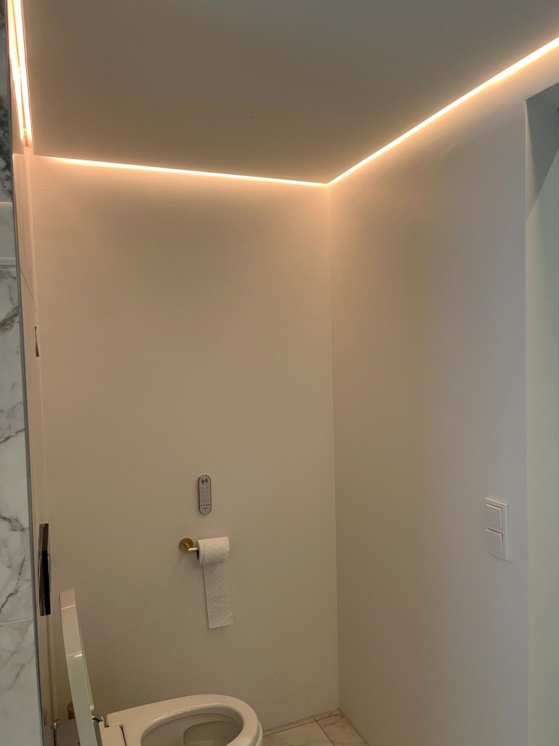 20 Meter komplettes RGBW -LED -Streifen mit Zigbee -Steuerung