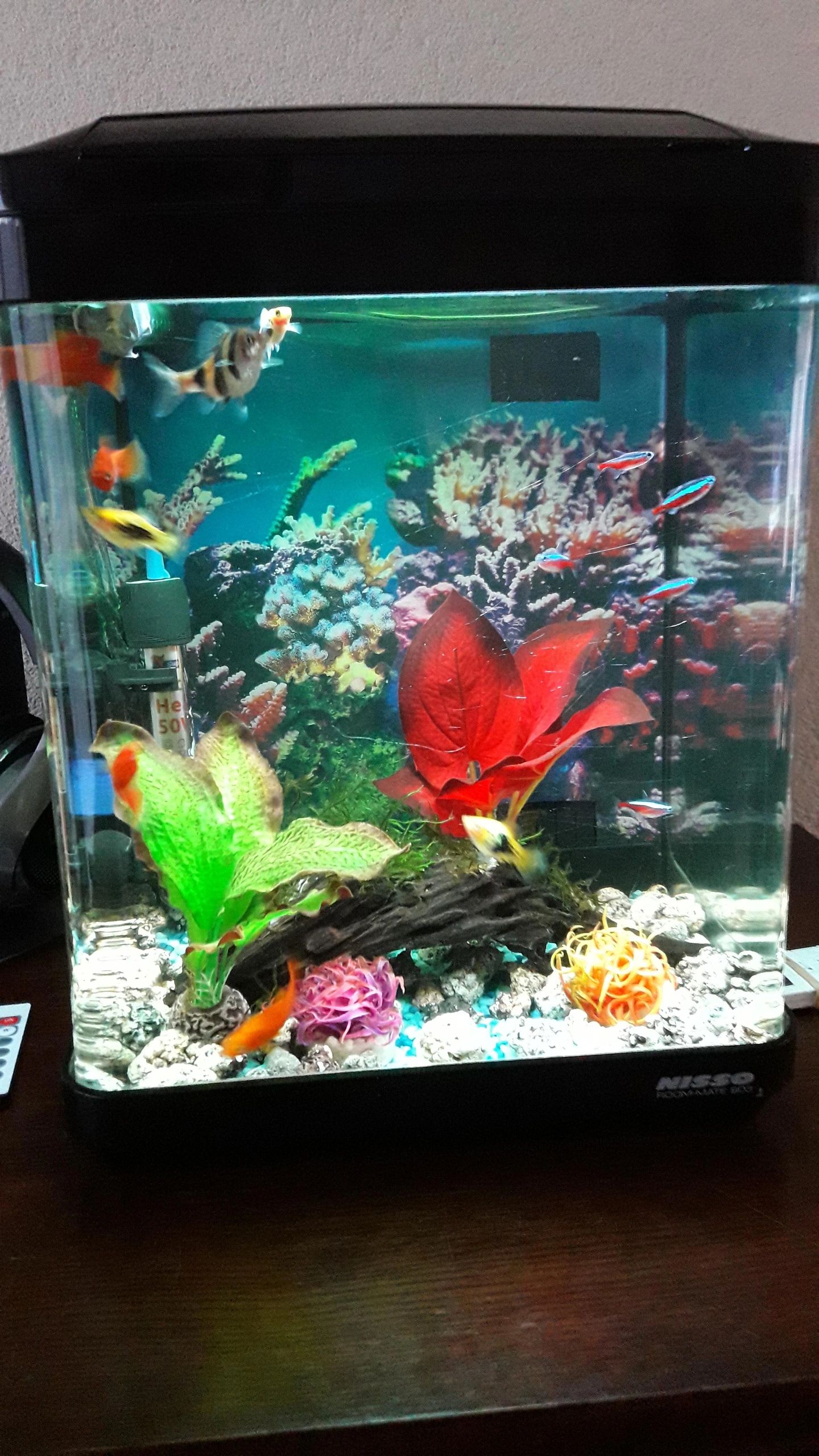 2,5 bis 5 Meter RGB komplettes Set Aquarium LED Streifen