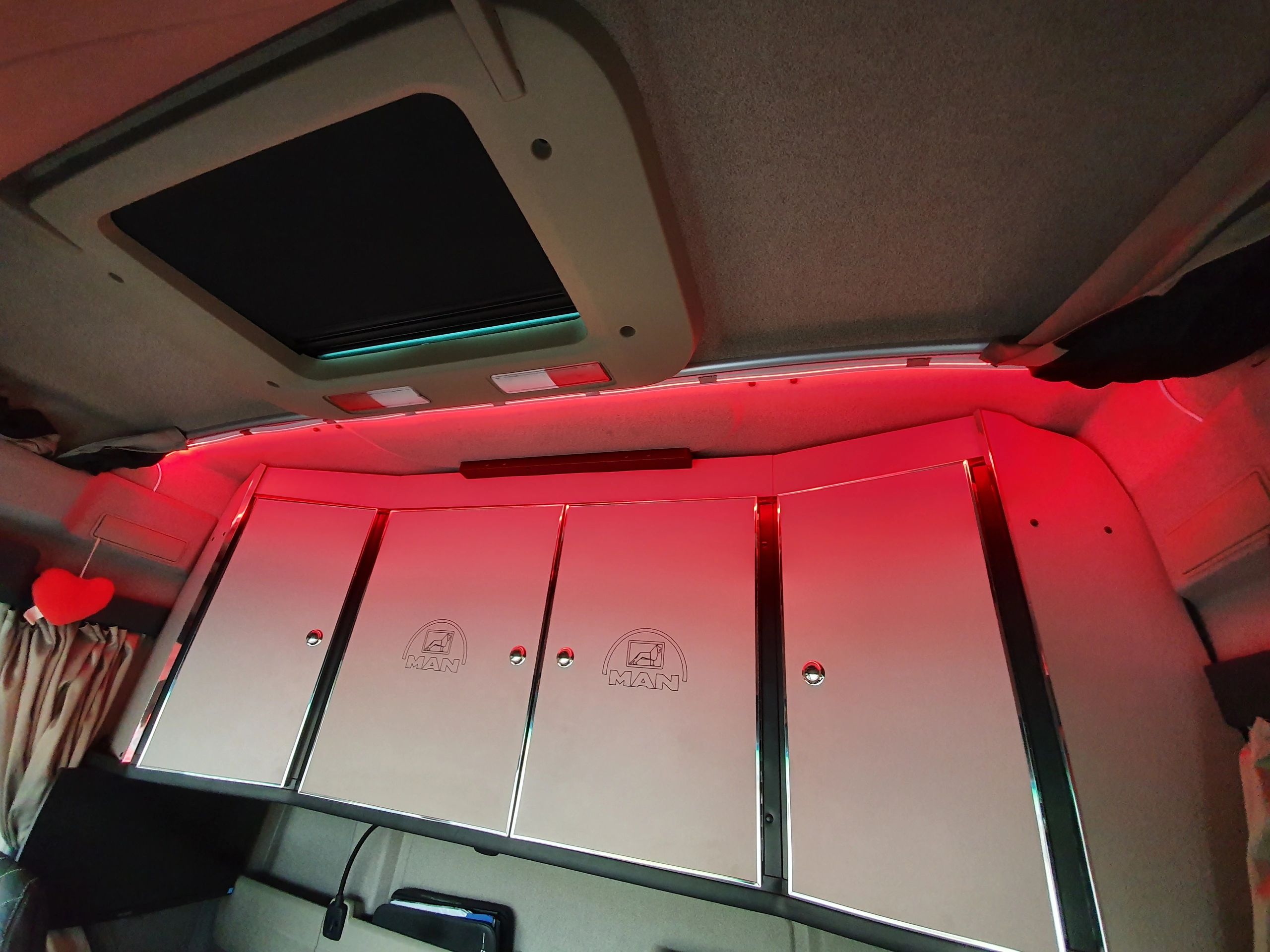 Led Streifen auf Batterie Neon RGB Maxi gerade komplettes Set 2 Meter