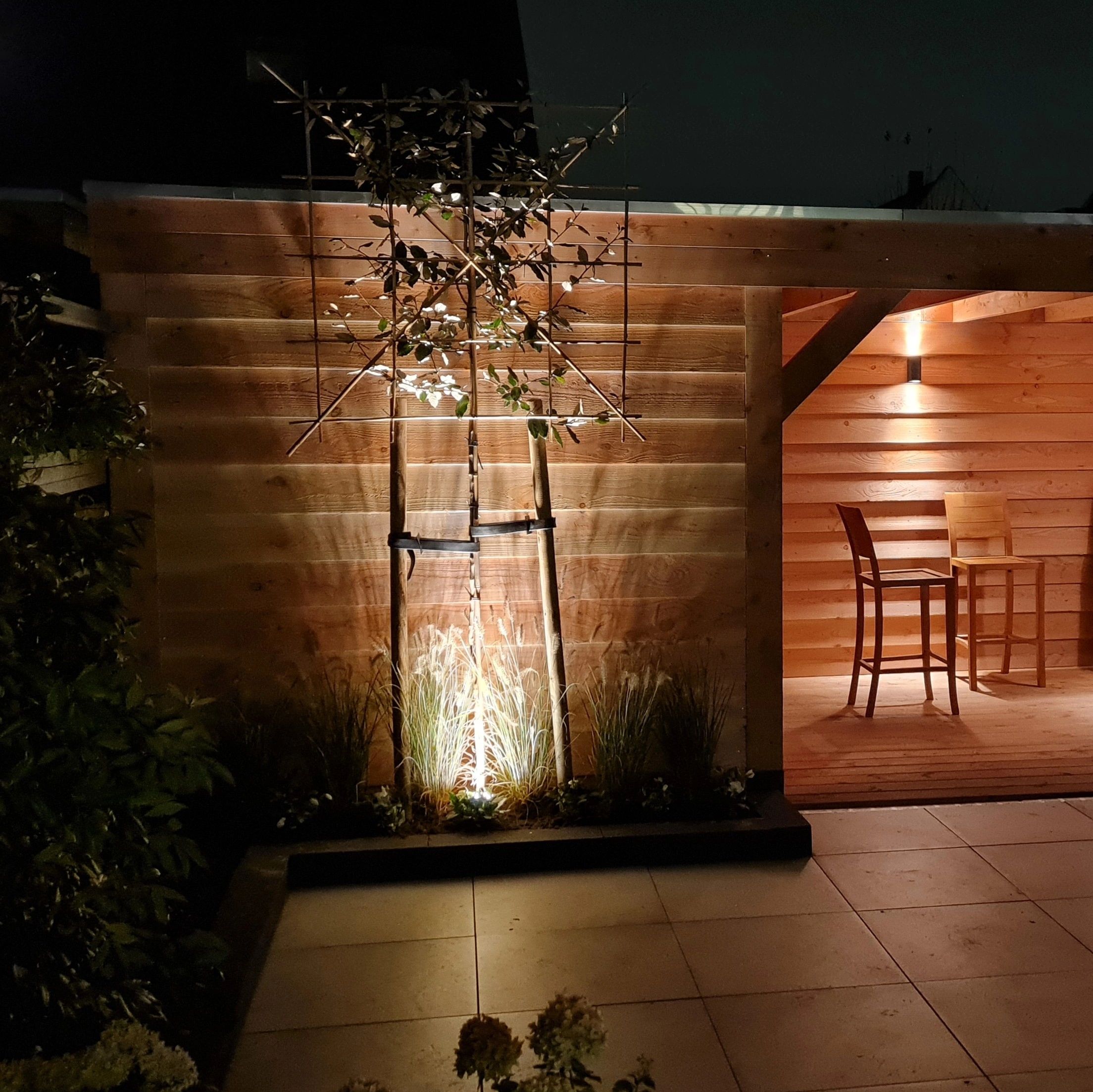 Zigbee LED Gartenstrahler mit RGBWW Farben 12 Watt