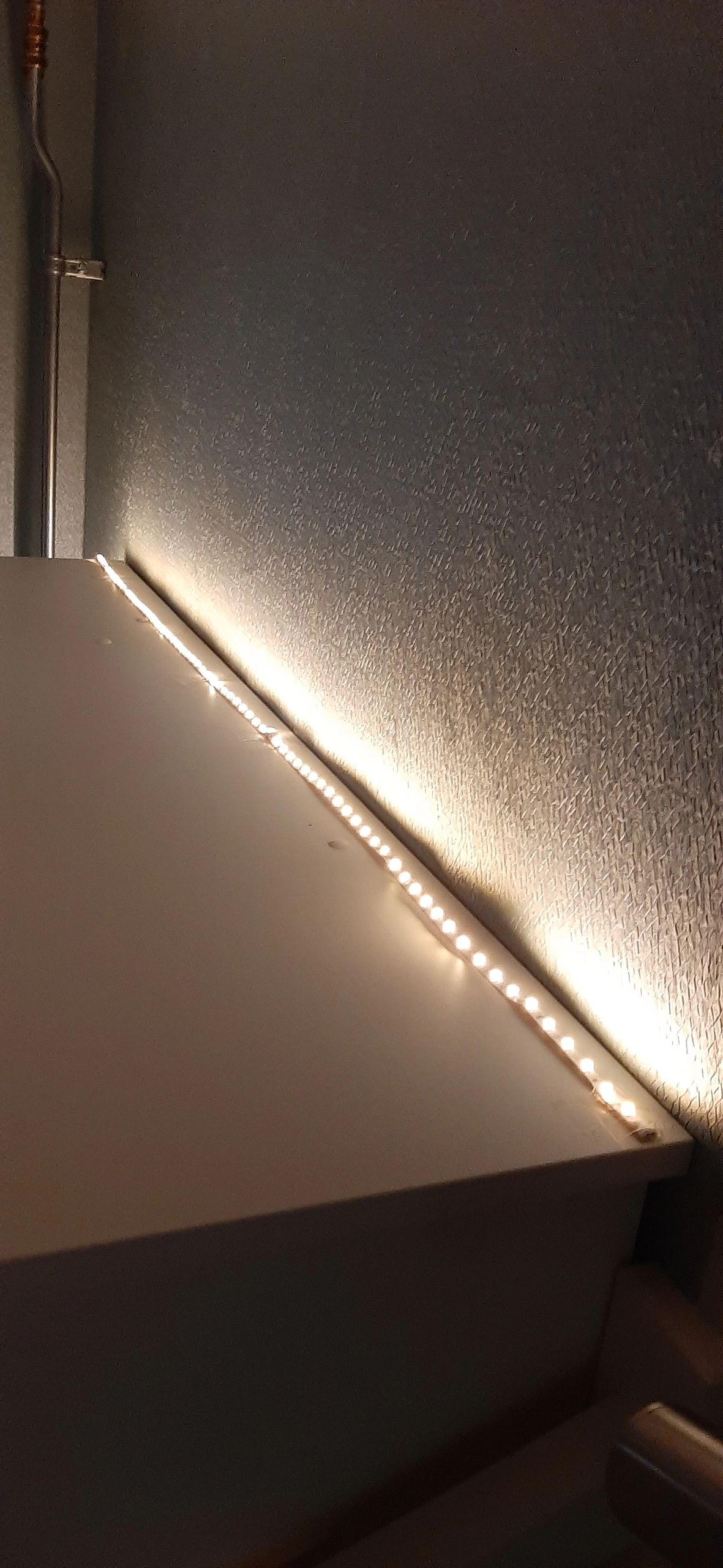 Led Streifen auf Batterie Warmweiß , Neutralweiß oder Kaltweiß komplettes Set 5 Meter