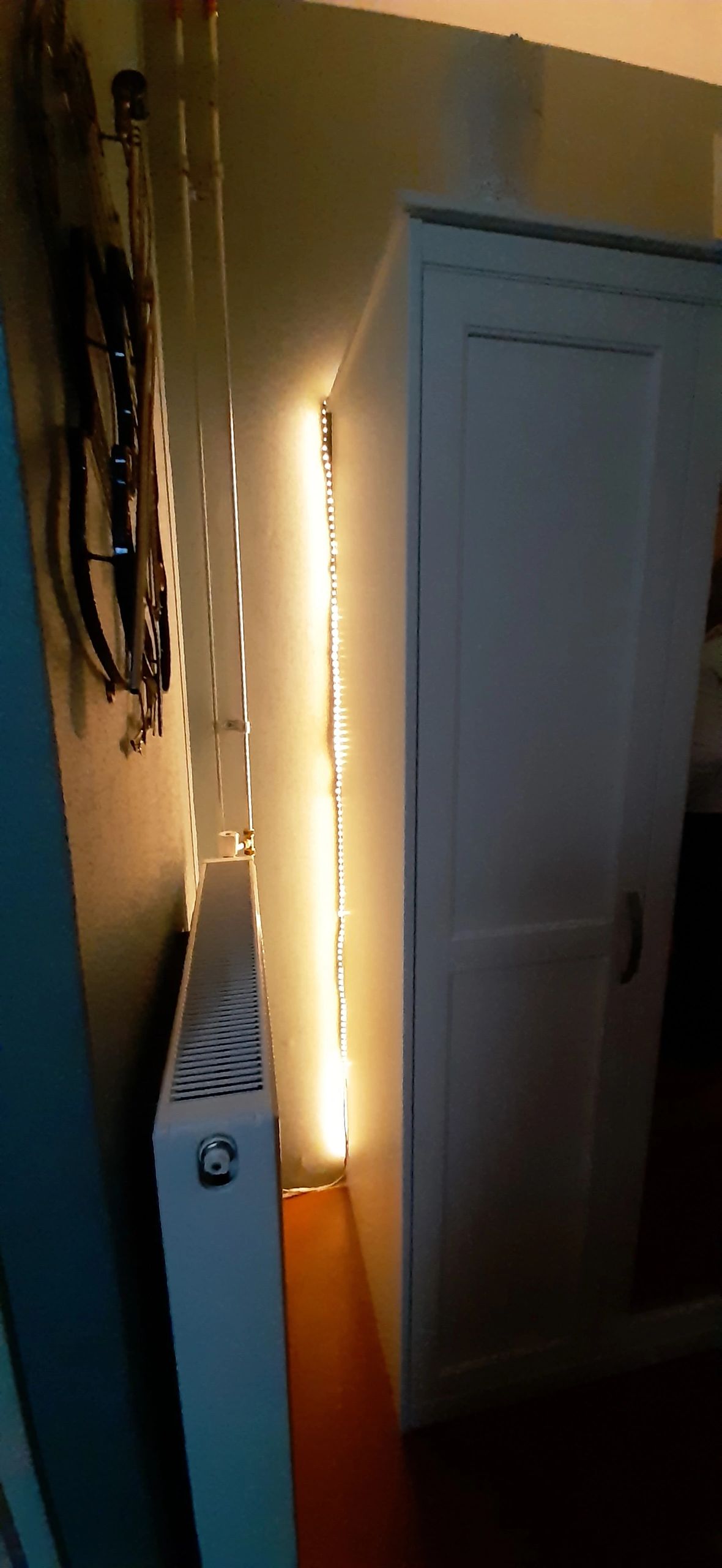 Led Streifen auf Batterie Warmweiß , Neutralweiß oder Kaltweiß komplettes Set 5 Meter