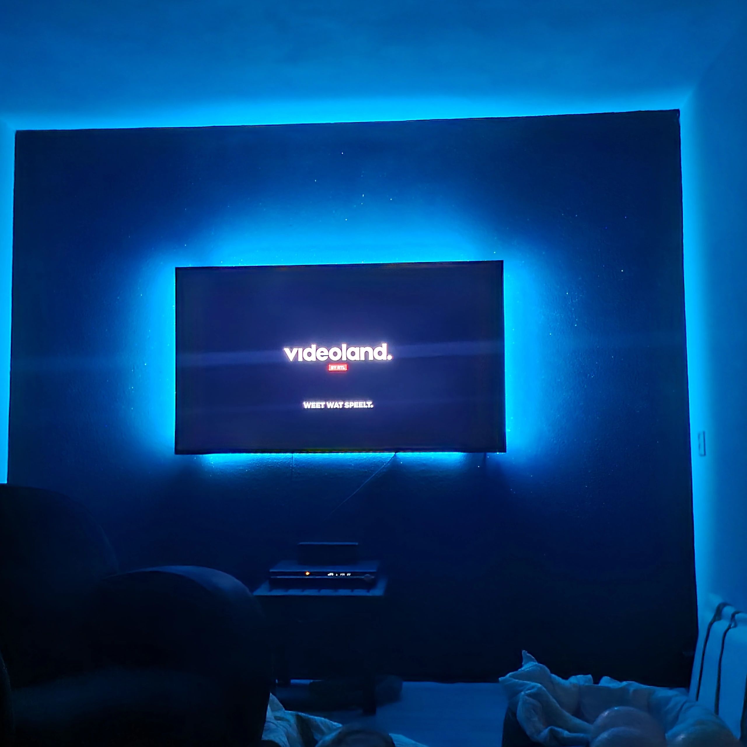 TV LED Streifen Set mit 4 RGB Streifen für TV’s bis 32 inch