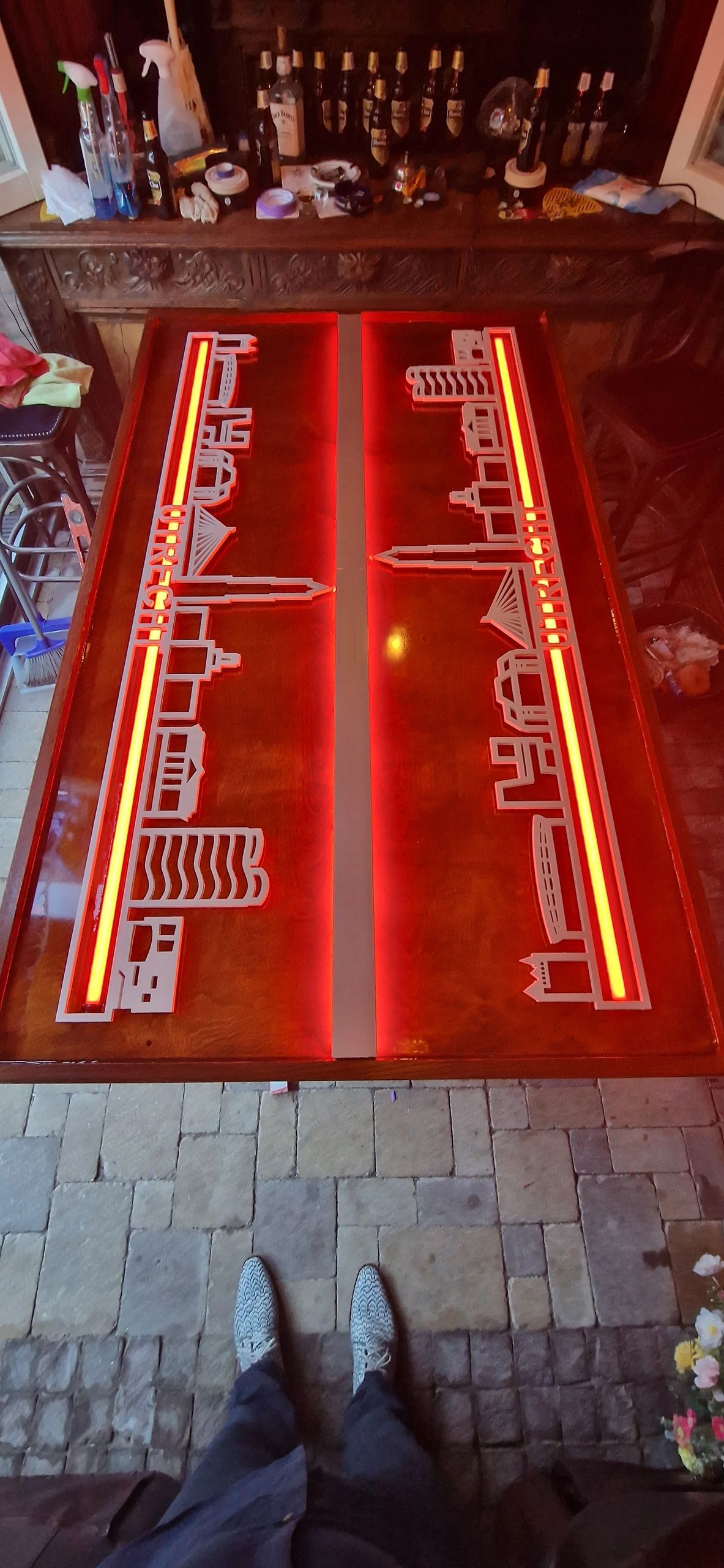 10 Meter RGB Led Streifen COB mit 840 Leds p/m - komplettes Set