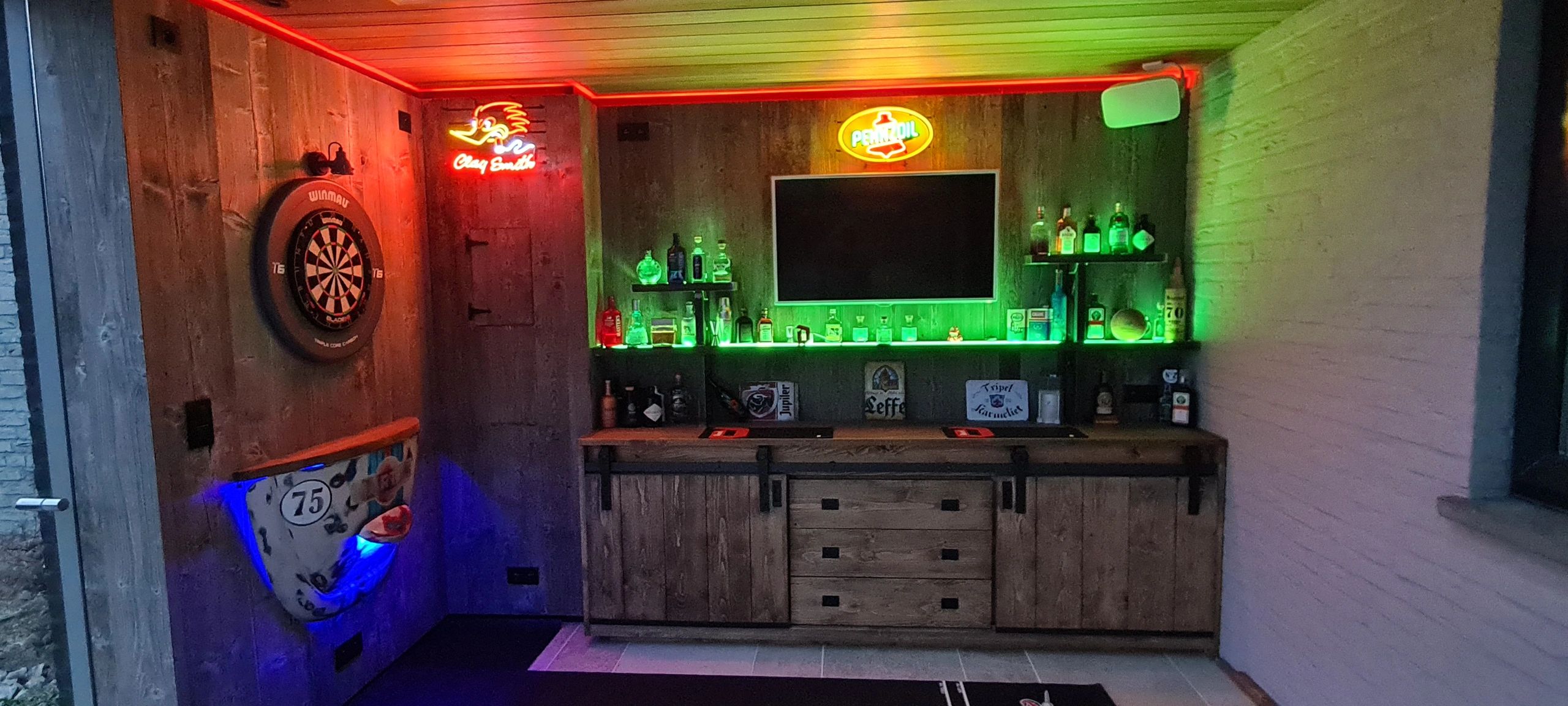 6 Meter RGBWW LED Streifen pro Metereterit 576 Led's - Einzelner Streifen