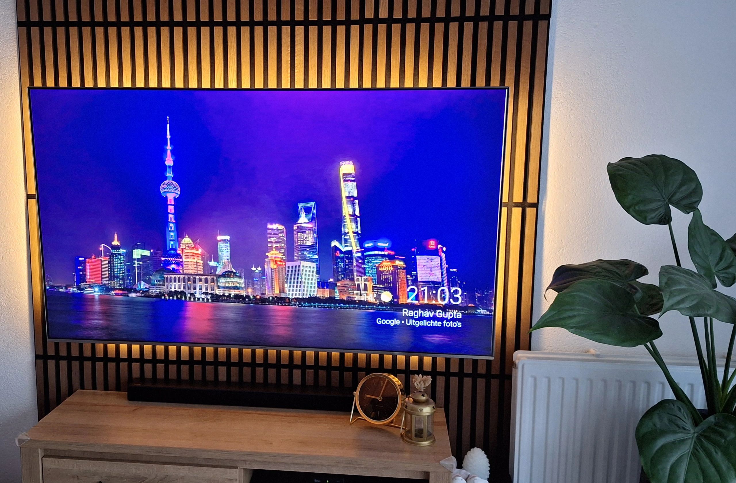 TV backlight Set mit 4 RGBWW Led Streifen für TV’s 50-60 inch