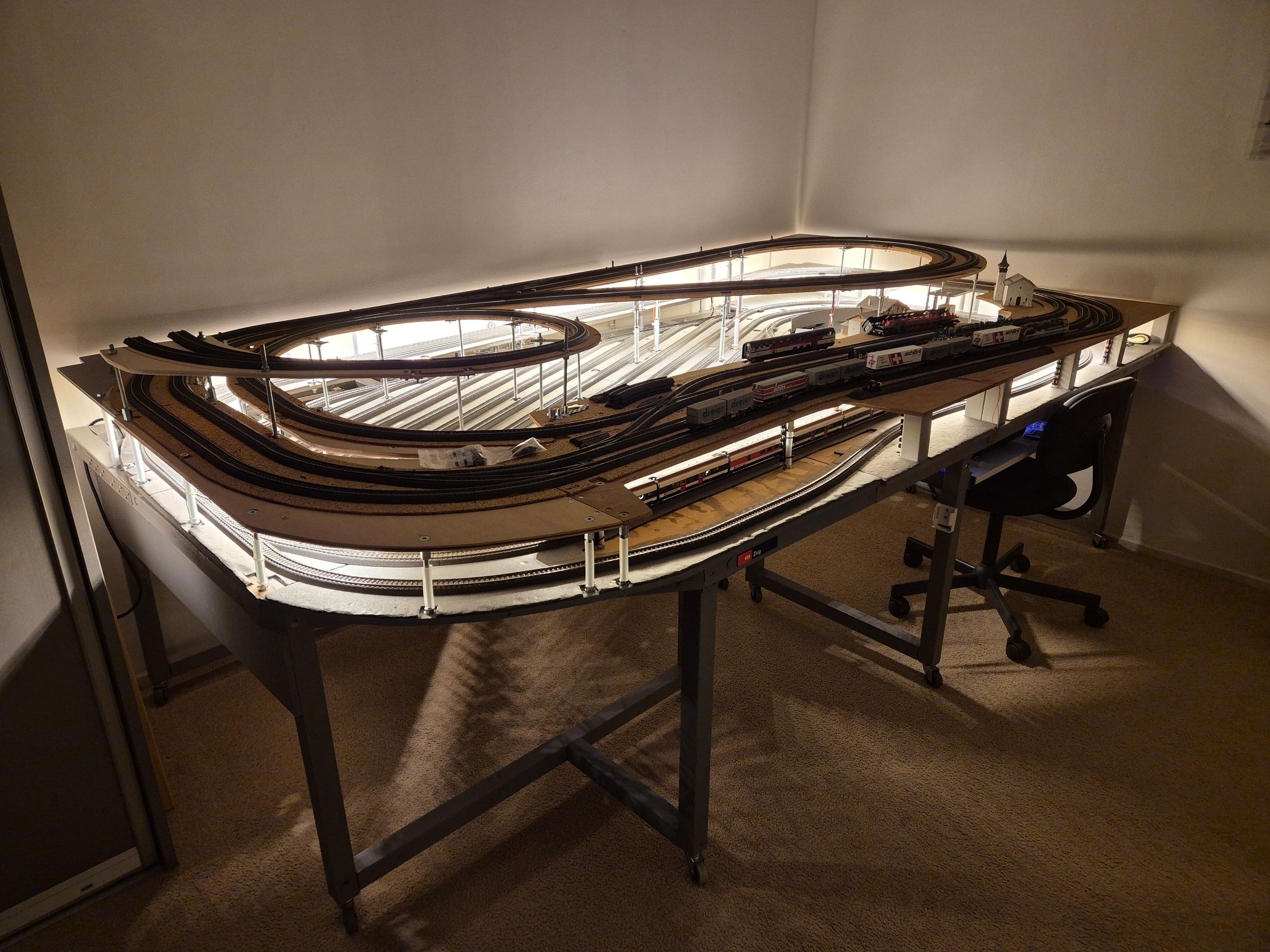 Luxuriöser Kabelloser Dimmer 4 Zonen RF