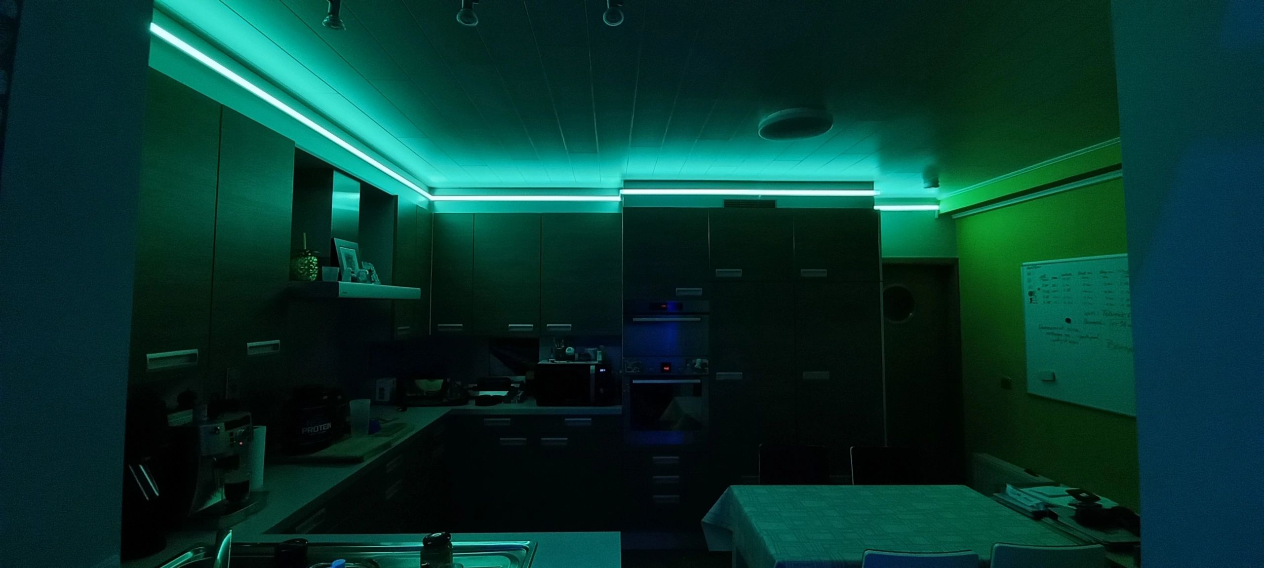 LED Streifen Profil breit Aufbau hoch 3 Meter